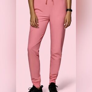 Mandala High Waisted Joggers- Peony